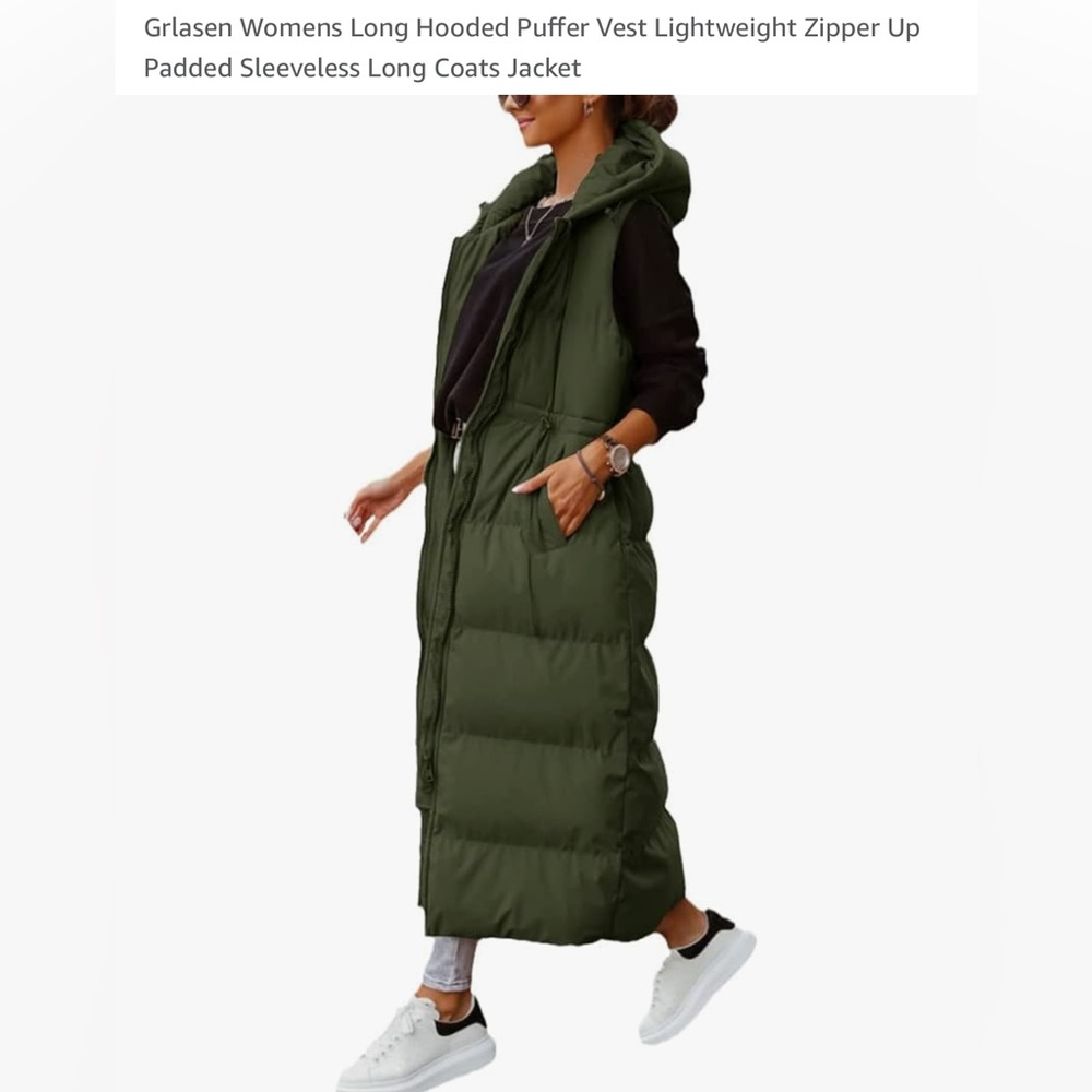 Long Puffer Vest